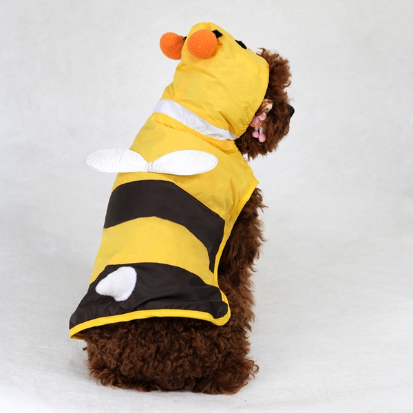 Cute Bee Raincoat for Your Dog